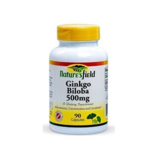 Nature Field Gingko Biloba 500mg - 90 Capsules   improves brain
