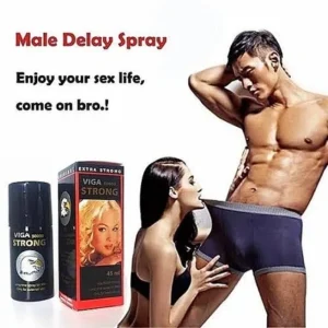 New Super Viga 50000 Delay Spray - 1 Bottle - With Vitamin E -45ml