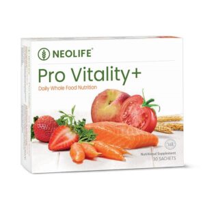 NeoLife's Pro-Vitality Plus is a nutritional supplement designed to support overall wellness by providing essential nutrients derived from whole foods. Here are some key benefits associated with it: