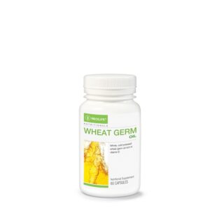 Wheat Germ Oil - 60 Capsules (Single) Whole, cold pressed wheat germ oil rich in naturally occurring Vitamin E which acts as a powerful antioxidant