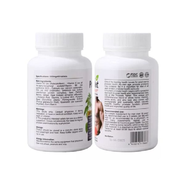Wins Town Prostate Tablet/ Dietary Supplement 60 Tablets - Image 3