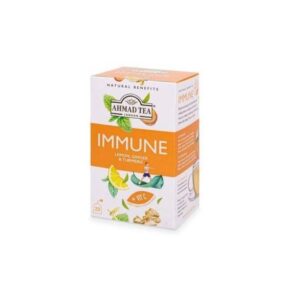 Ahmad Natural Immune Tea qualityInfused  turmeric ginger